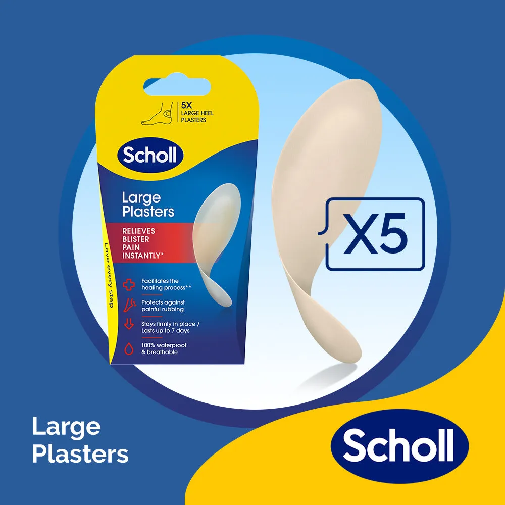 2-Pack Large Blister Plasters Pack of 5