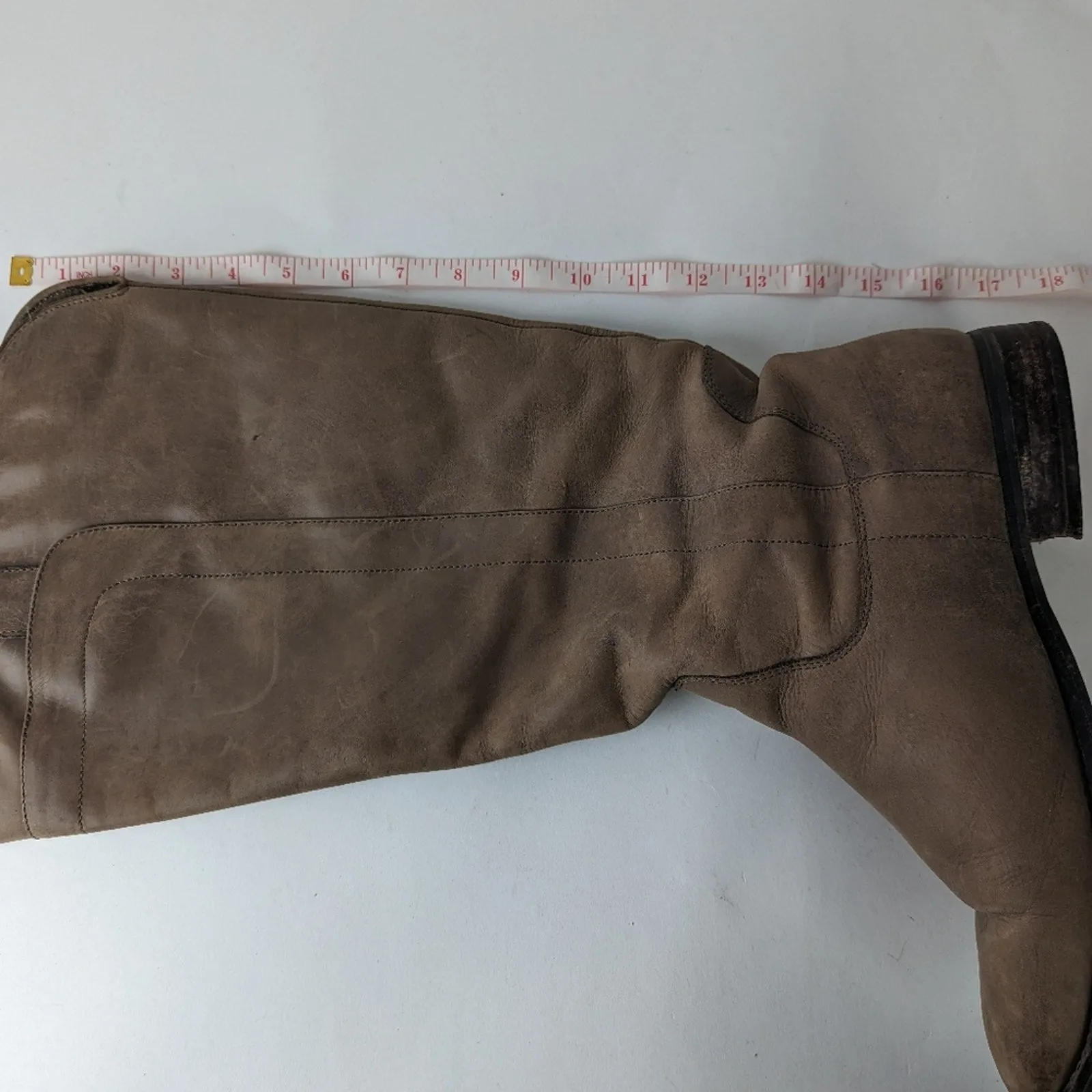 Franco Fortini Tall Leather Riding Boots- 11