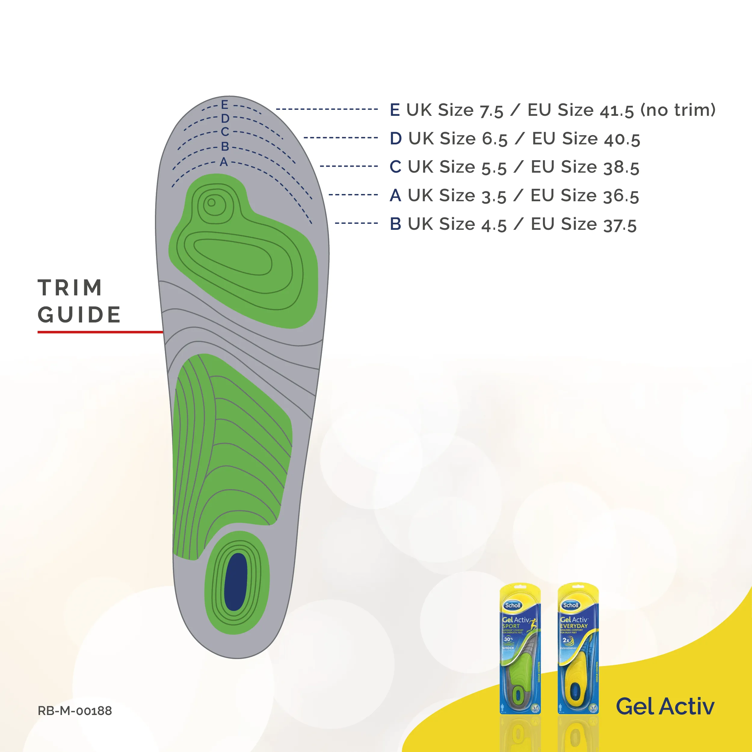 GelActiv™ Work Insoles For Women