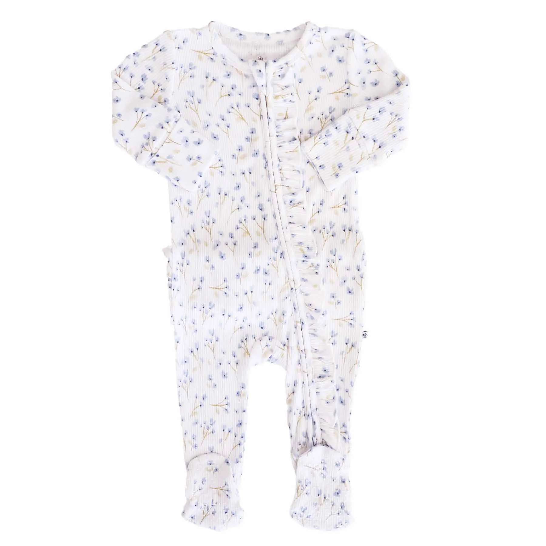 Girl Ruffle Zipper Footies | Best Sellers