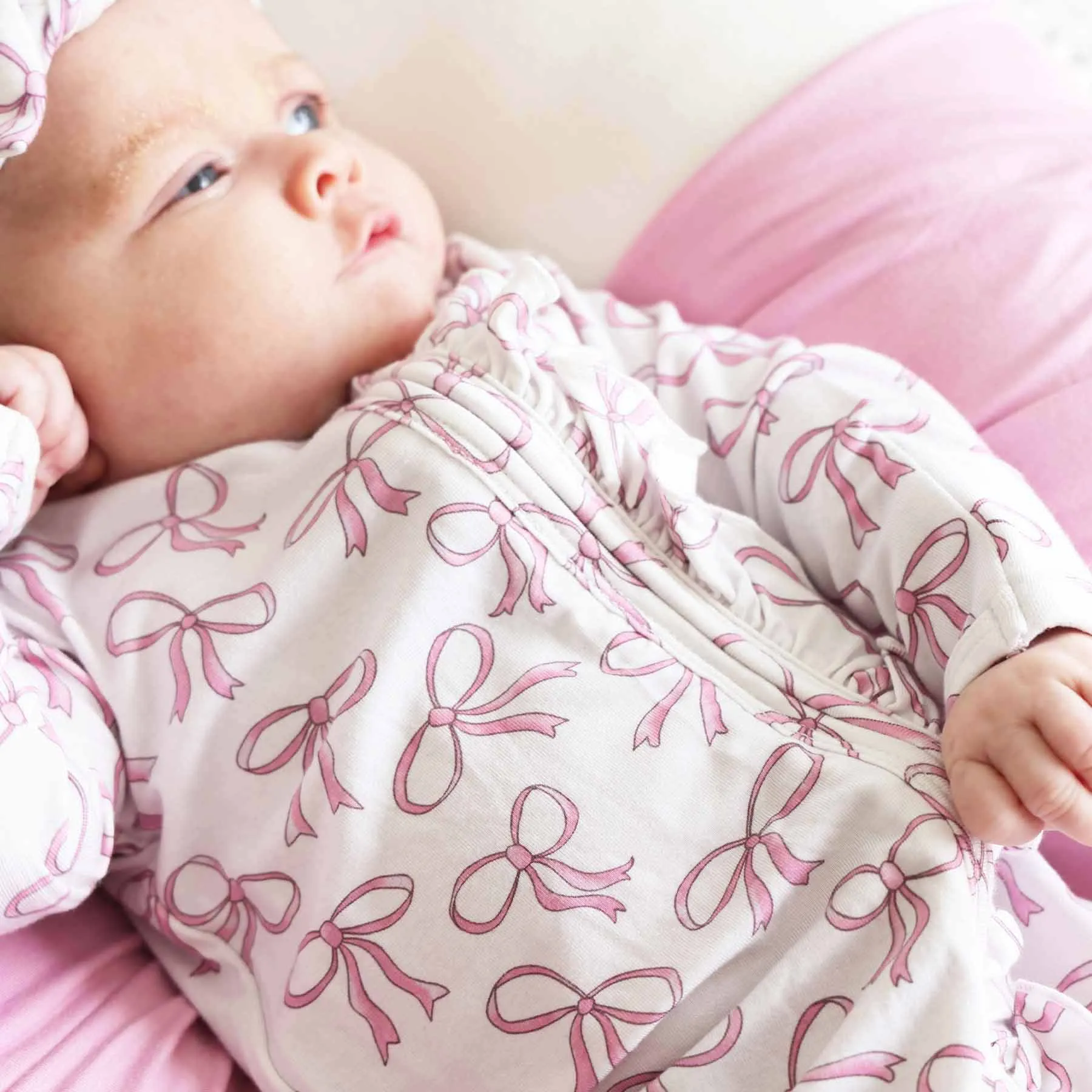 Girl Ruffle Zipper Footies | Best Sellers