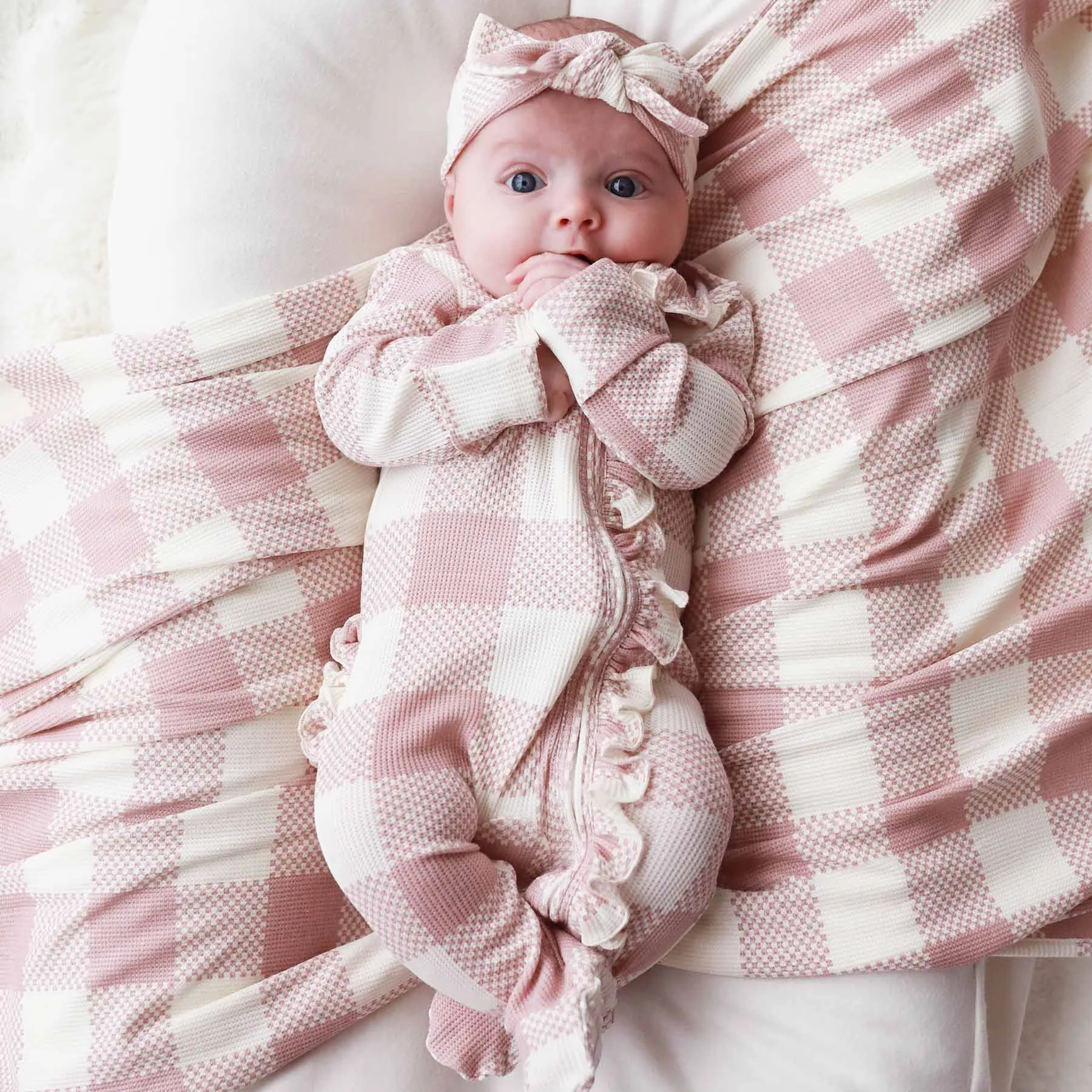 Girl Ruffle Zipper Footies | Best Sellers