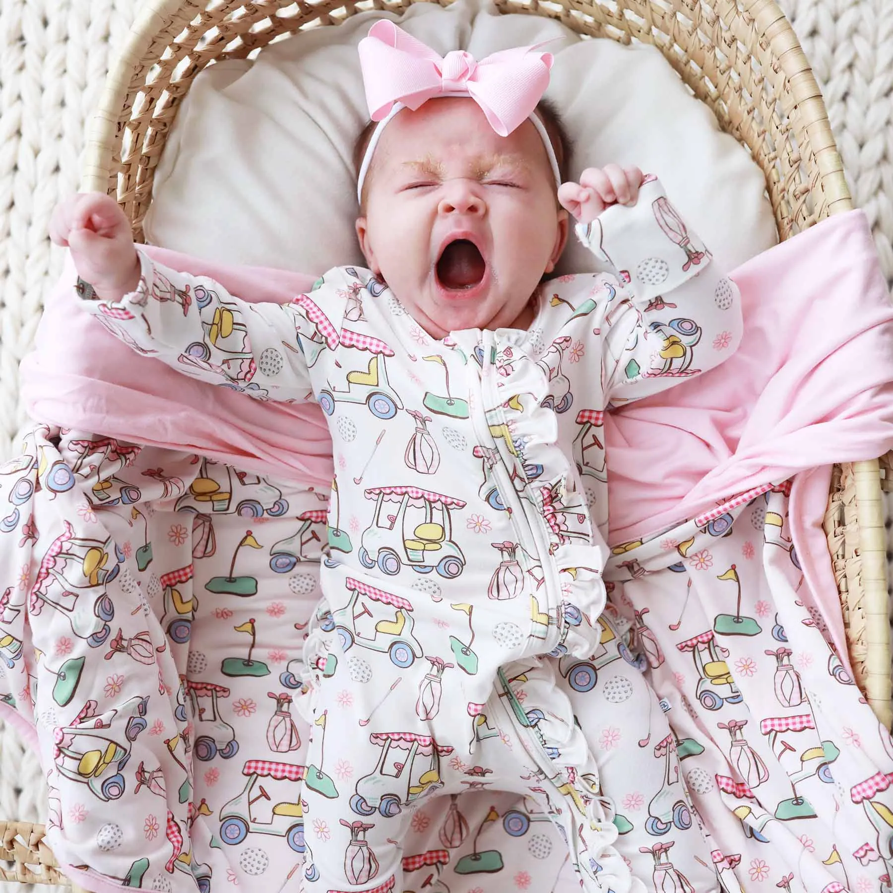 Girl Ruffle Zipper Footies | Best Sellers