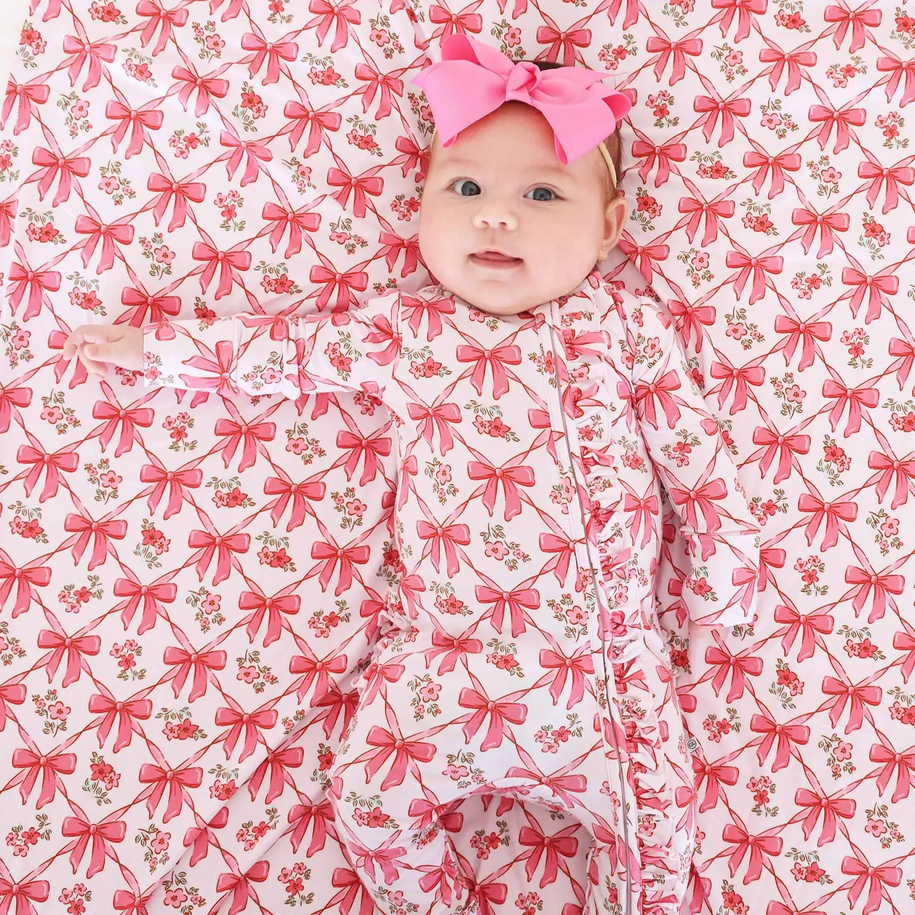 Girl Ruffle Zipper Footies | Best Sellers