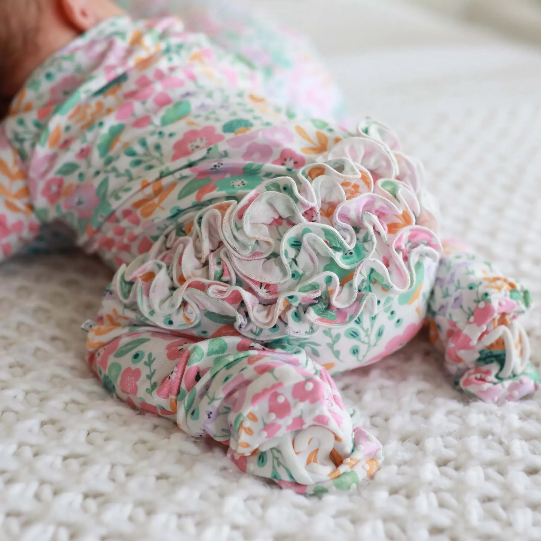 Girl Ruffle Zipper Footies | Best Sellers