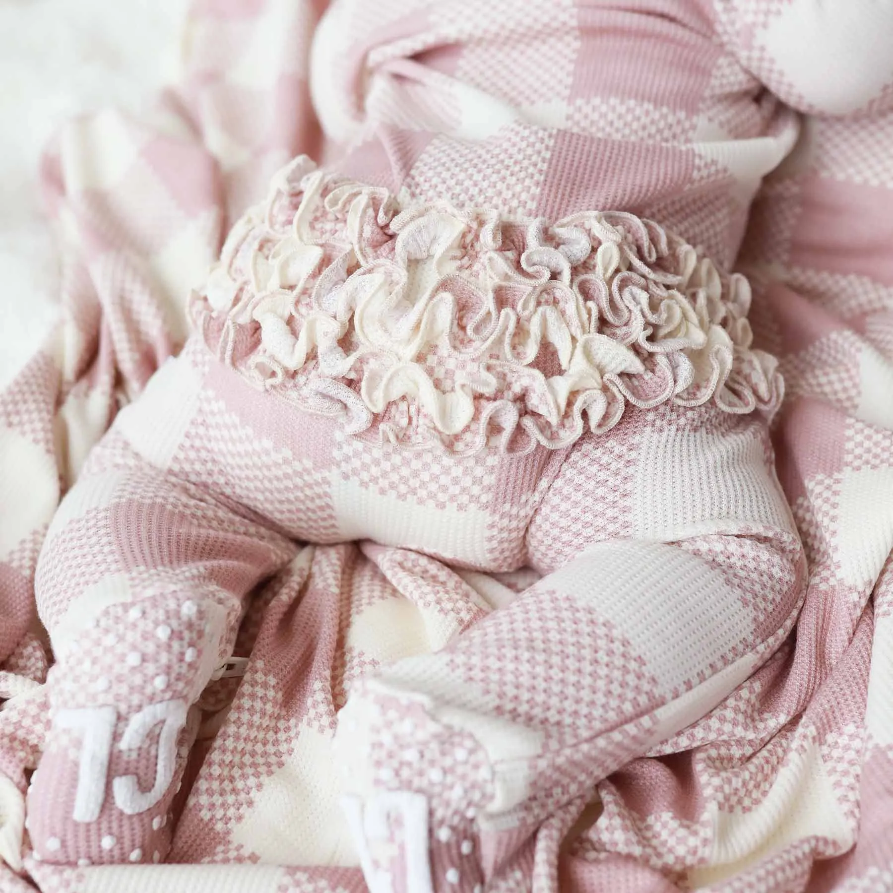 Girl Ruffle Zipper Footies | Best Sellers