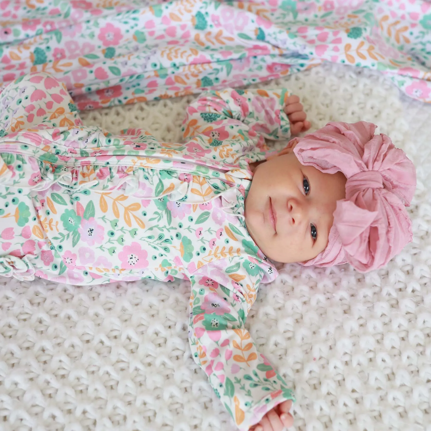 Girl Ruffle Zipper Footies | Best Sellers