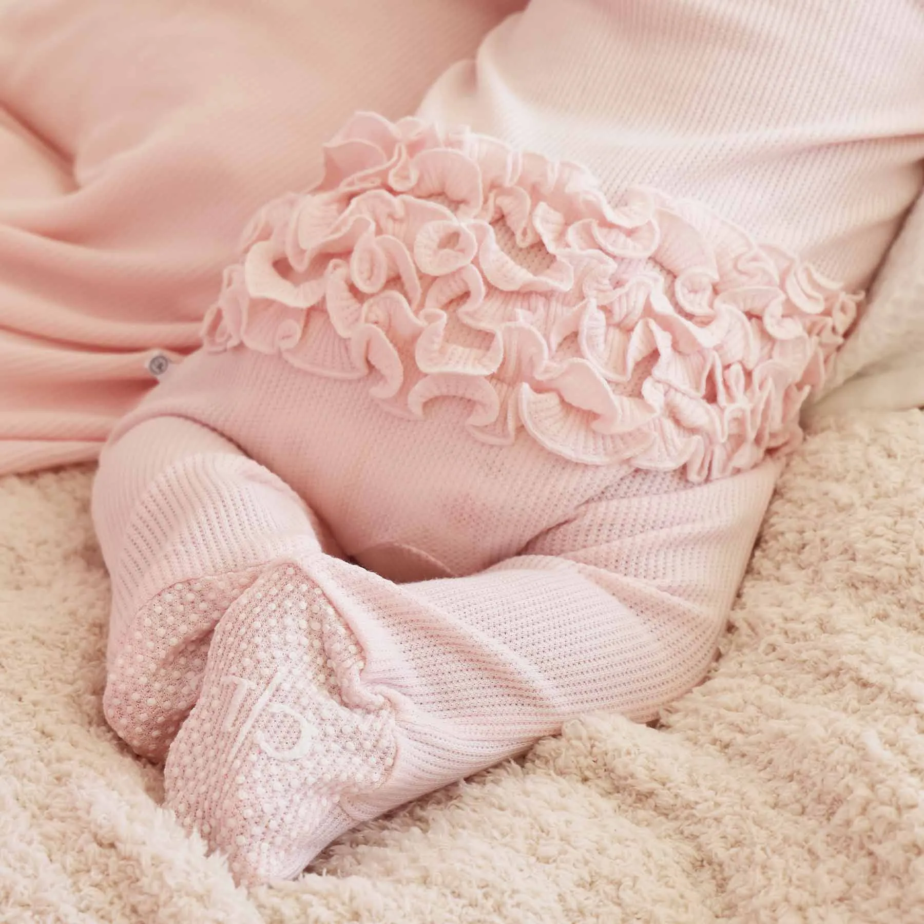 Girl Ruffle Zipper Footies | Best Sellers