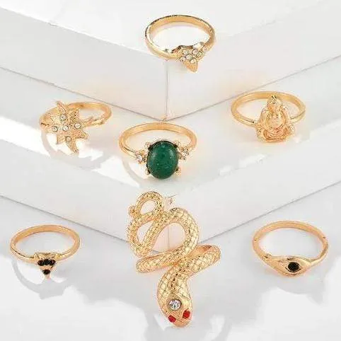 Golden Buddha Ring