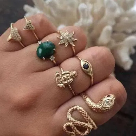 Golden Buddha Ring