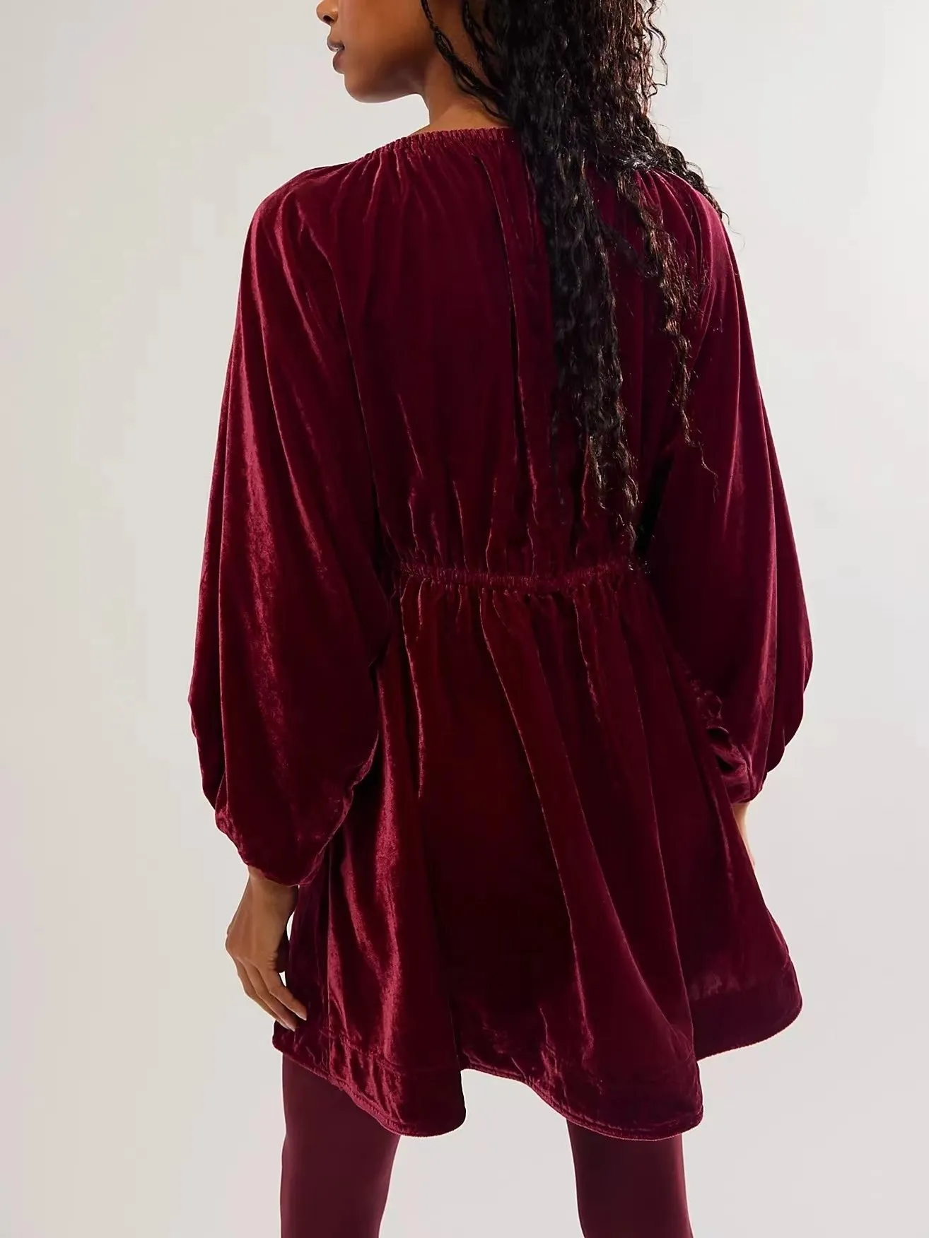 HOT SALE 49% OFF - Portia Velvet Mini Dress