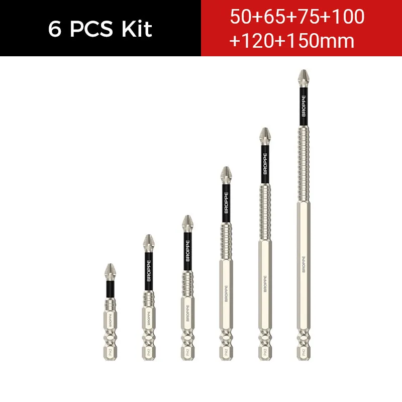 Hot Sale-50% KORTINGHoogmagnetische schroevendraaierboorset