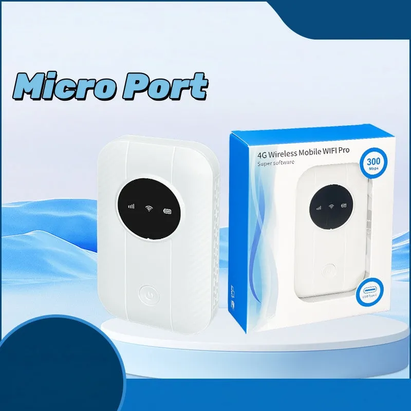 HOT SALE 55% KORTINGDraagbare 4G WiFi-routerset