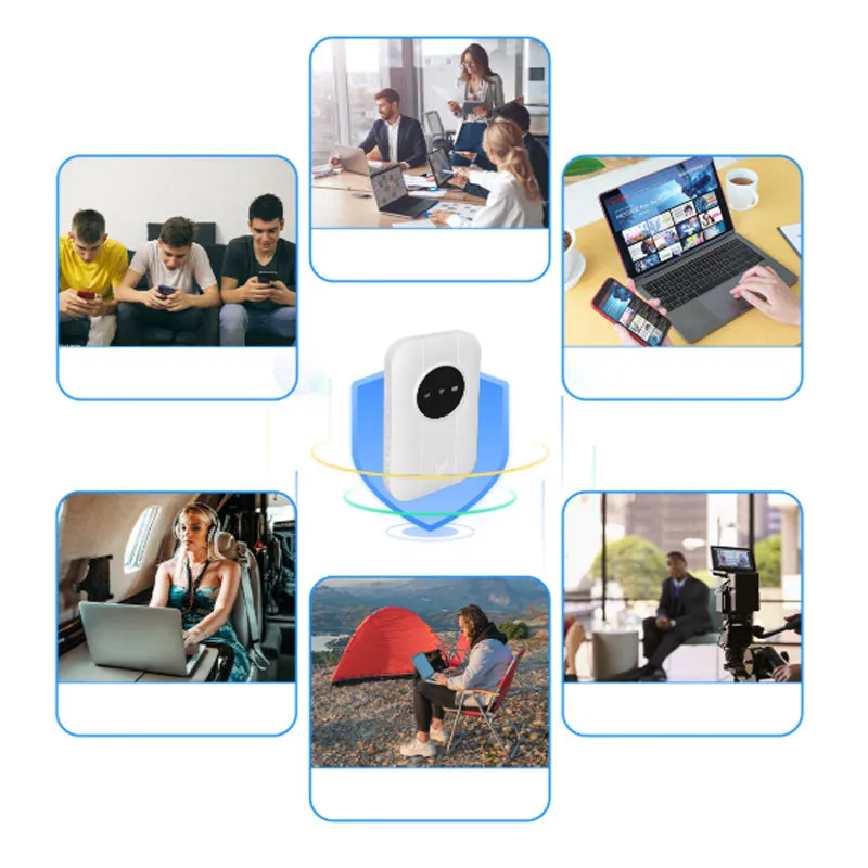 HOT SALE 55% KORTINGDraagbare 4G WiFi-routerset