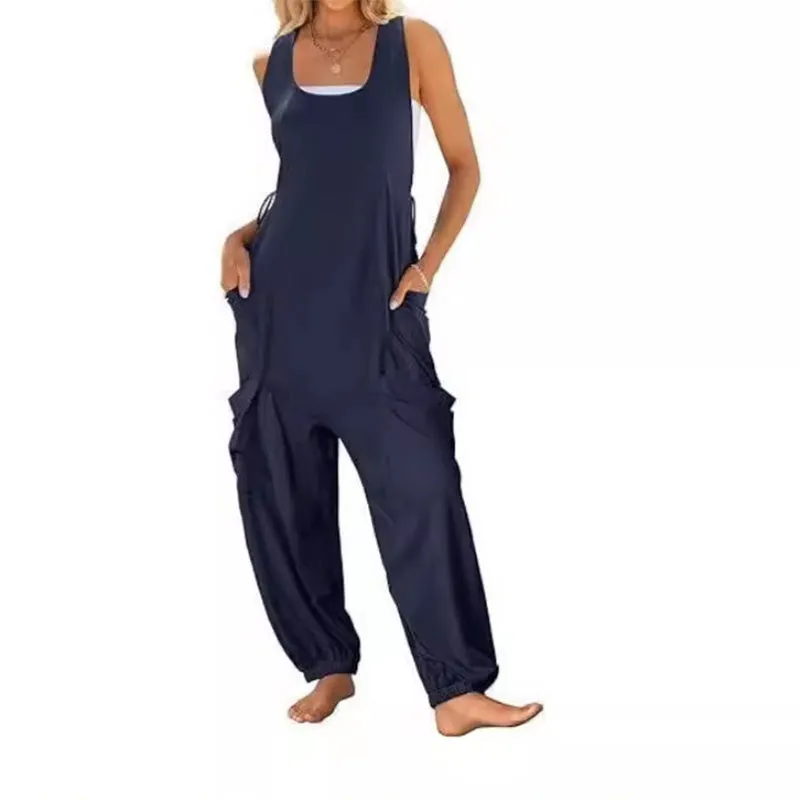 Hot Sale - Mouwloze baggy jumpsuit voor dames