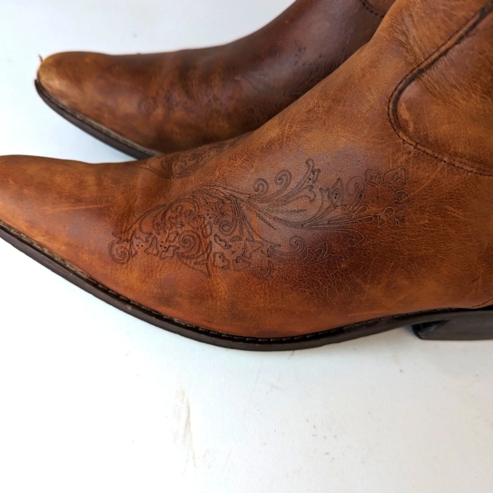Matisse Leather Boots / 10