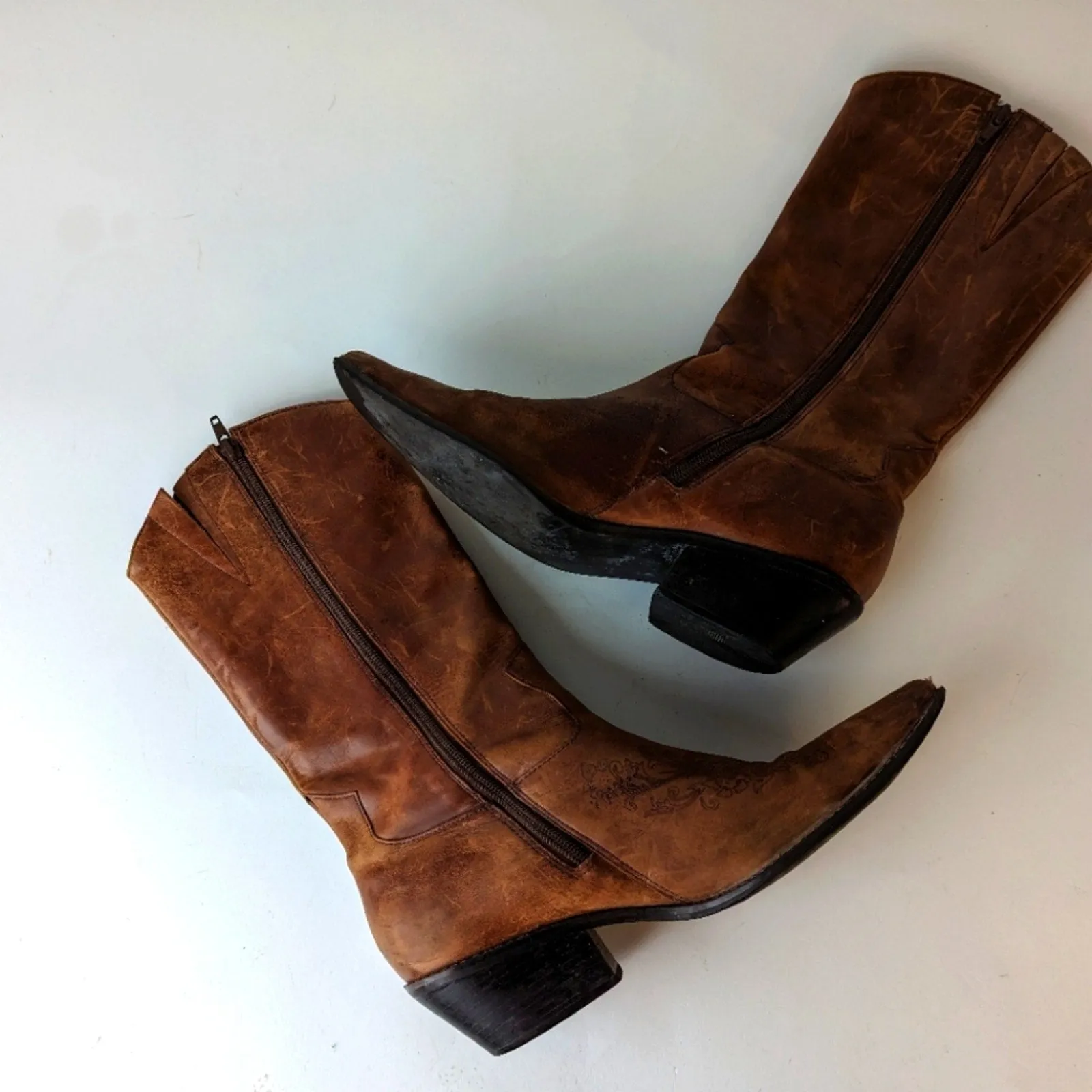 Matisse Leather Boots / 10