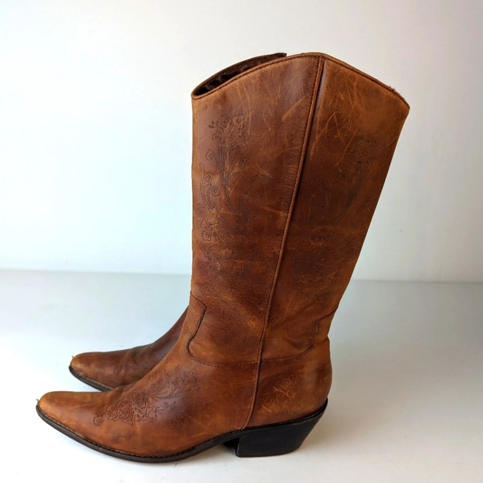 Matisse Leather Boots / 10