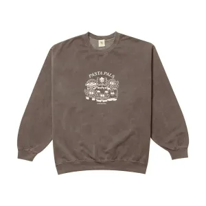 Other Side Store 'Pasta Pals' Sweater - Vintage Washed Chocolate