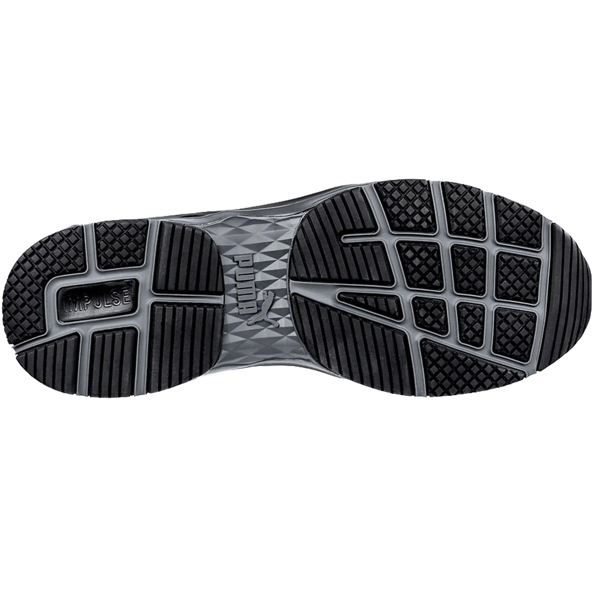 Puma Men's 643835 Fuse Motion 2.0 Black Low SD ASTM Safety Composite Toe Work Shoes