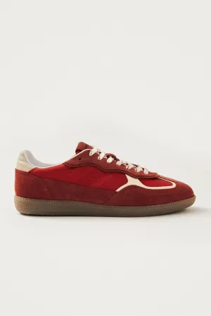 Rife Sheen Red Leather Sneaker
