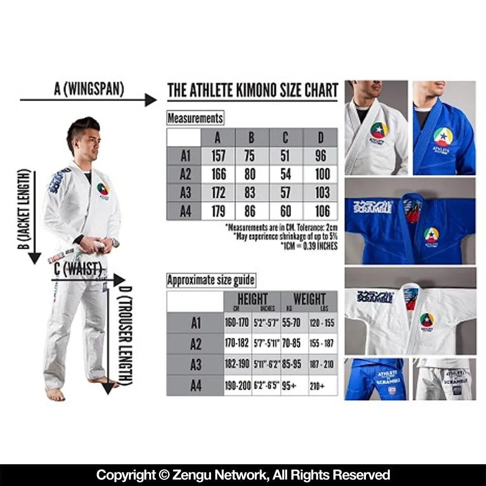 Scramble Athlete Blue Gi