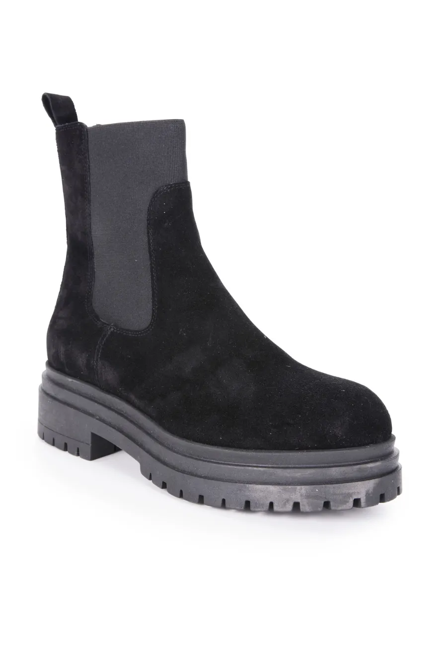 Valley Suede Boot Black